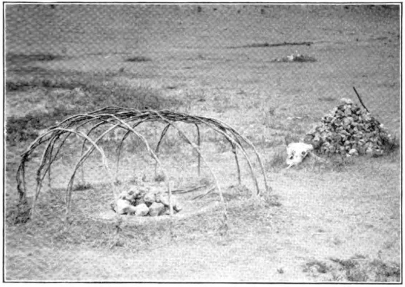 A Cheyenne sweat lodge
