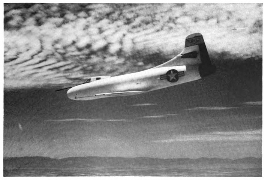 An airplane in flight